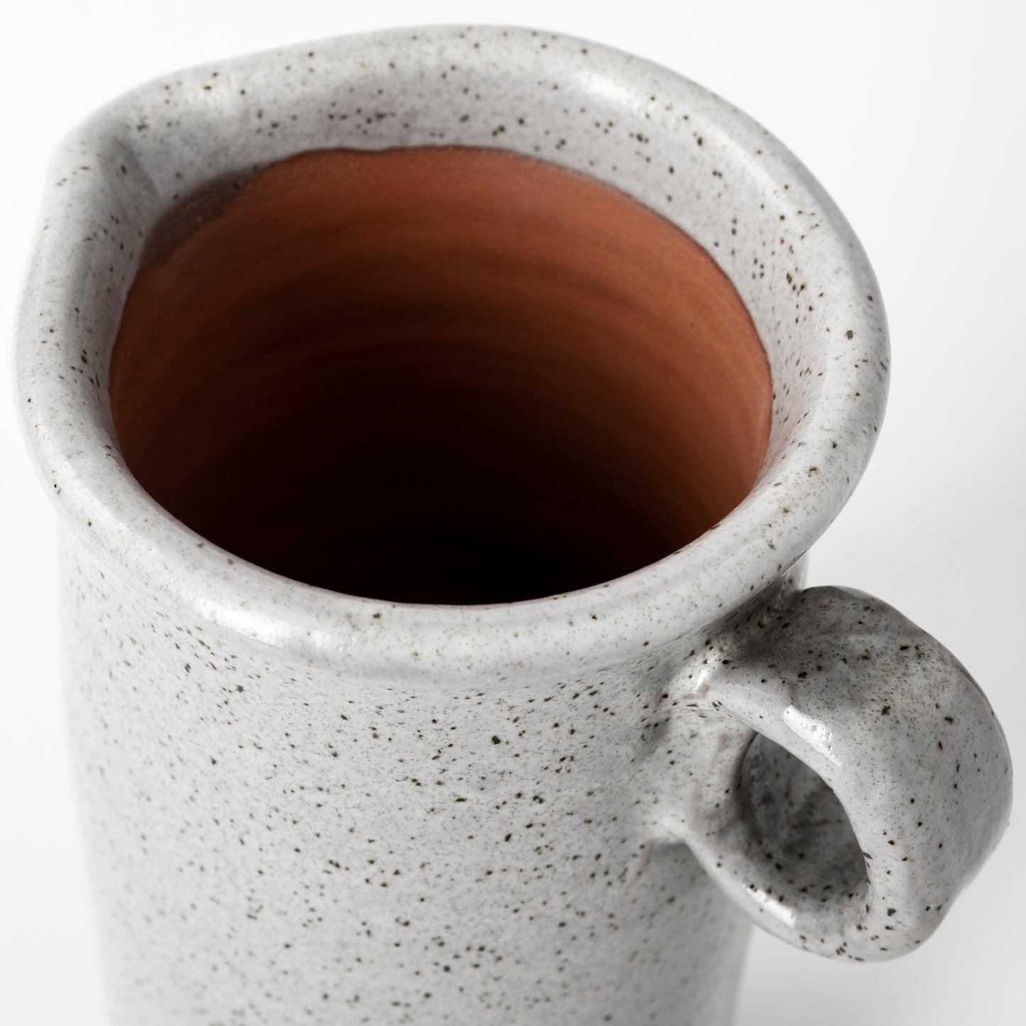 Frieda Small Freckled Gray Ceramic Jug