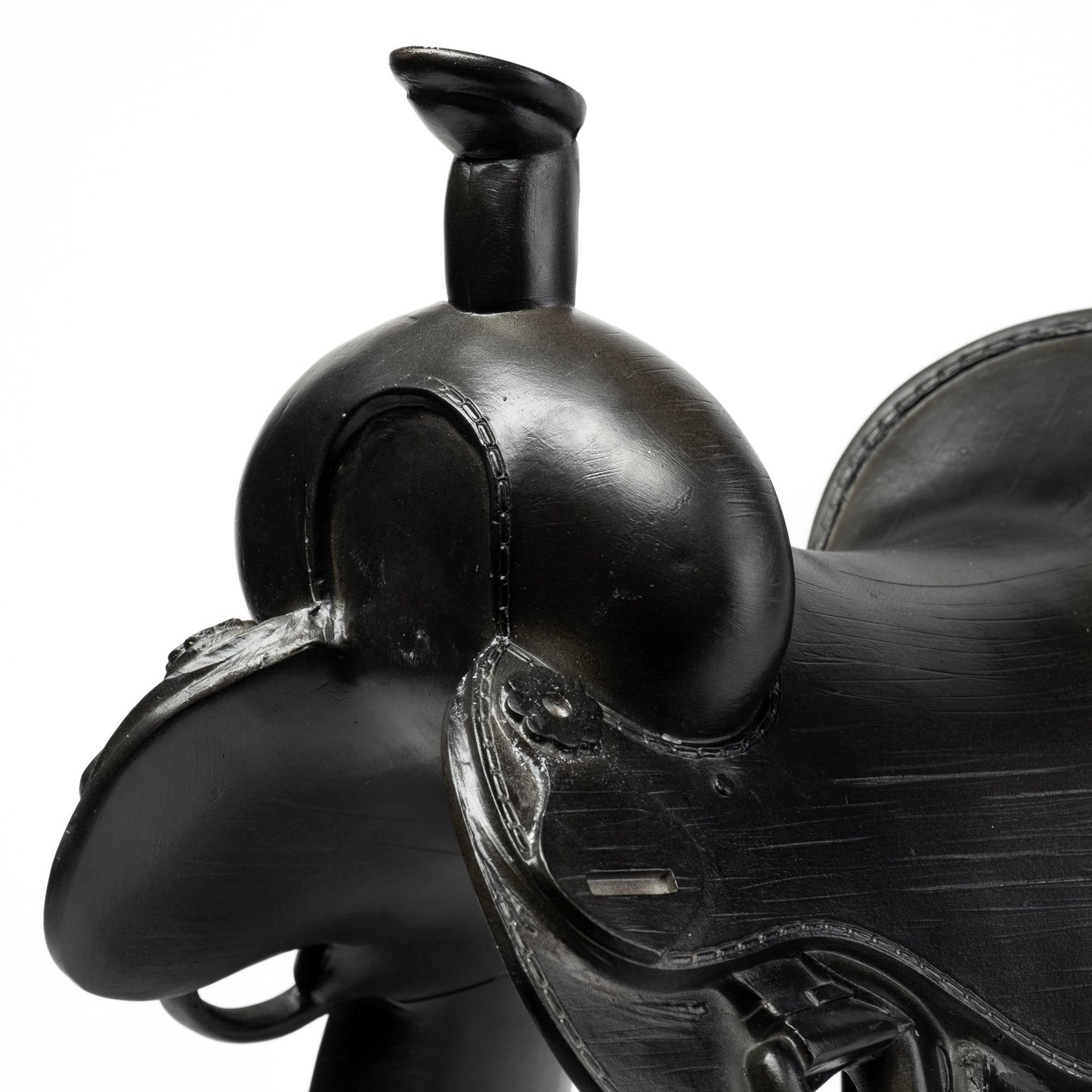 Colt I 9L x 8W Black Equestrian-Inspired Western Horse Saddle