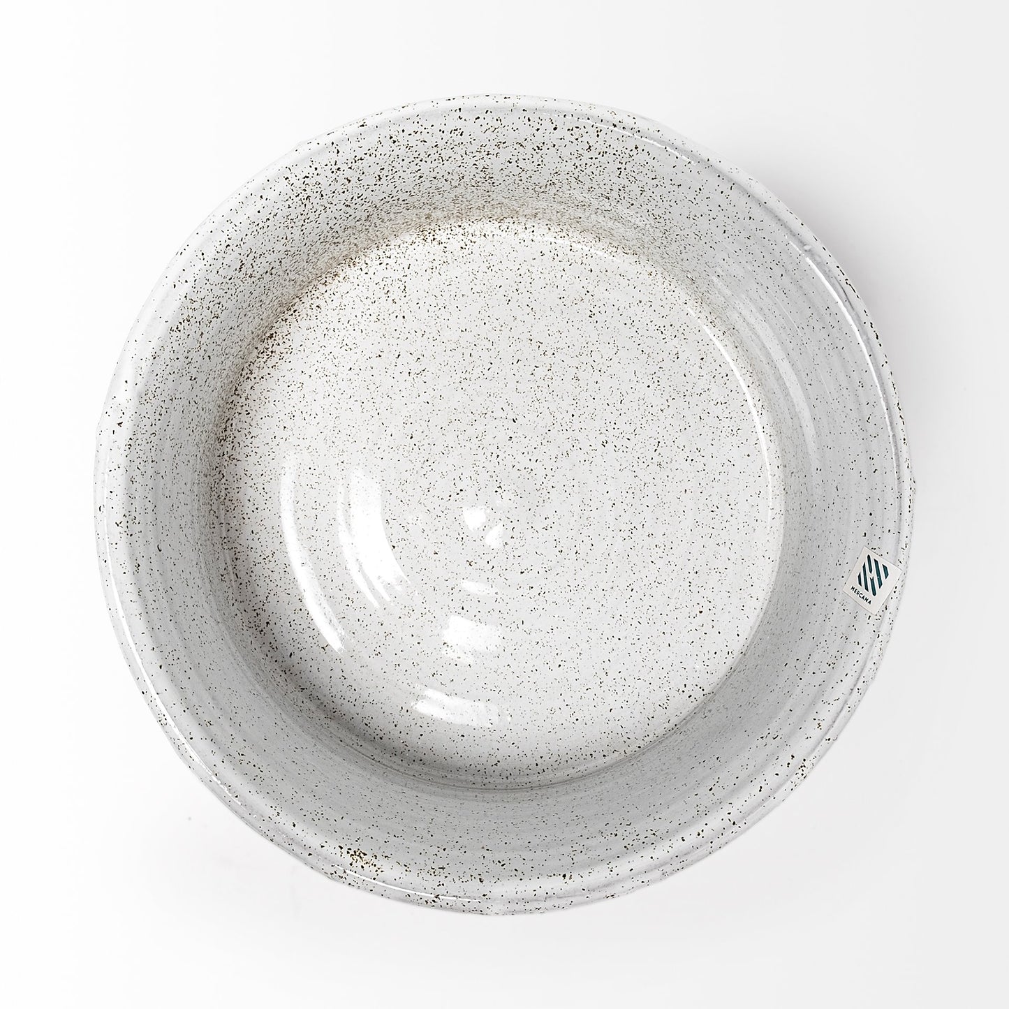 Silone (Small) 9L x 9W White Ceramic Bowl