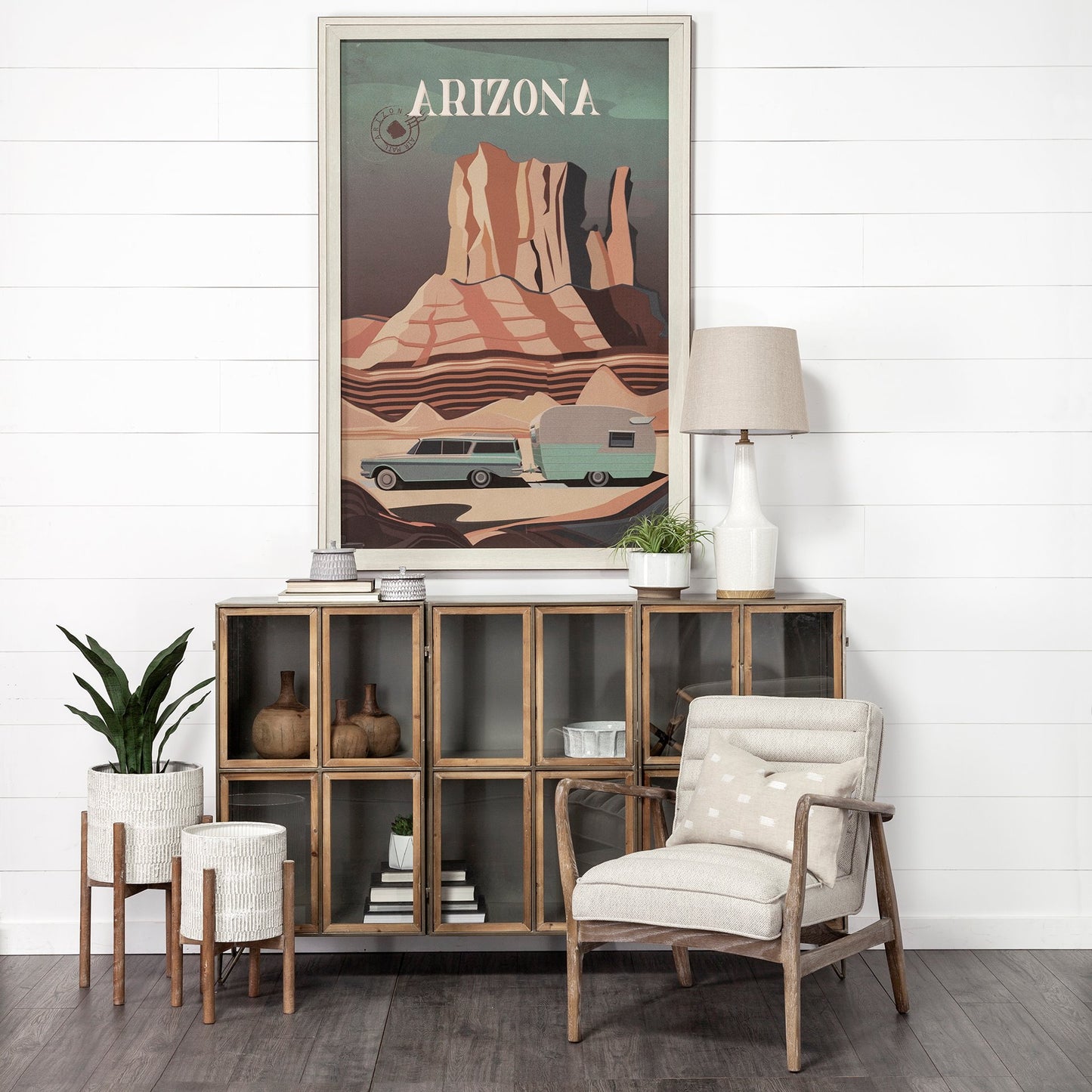 Lacey 13 x 21 Beige/White Decorative Pillow Cover