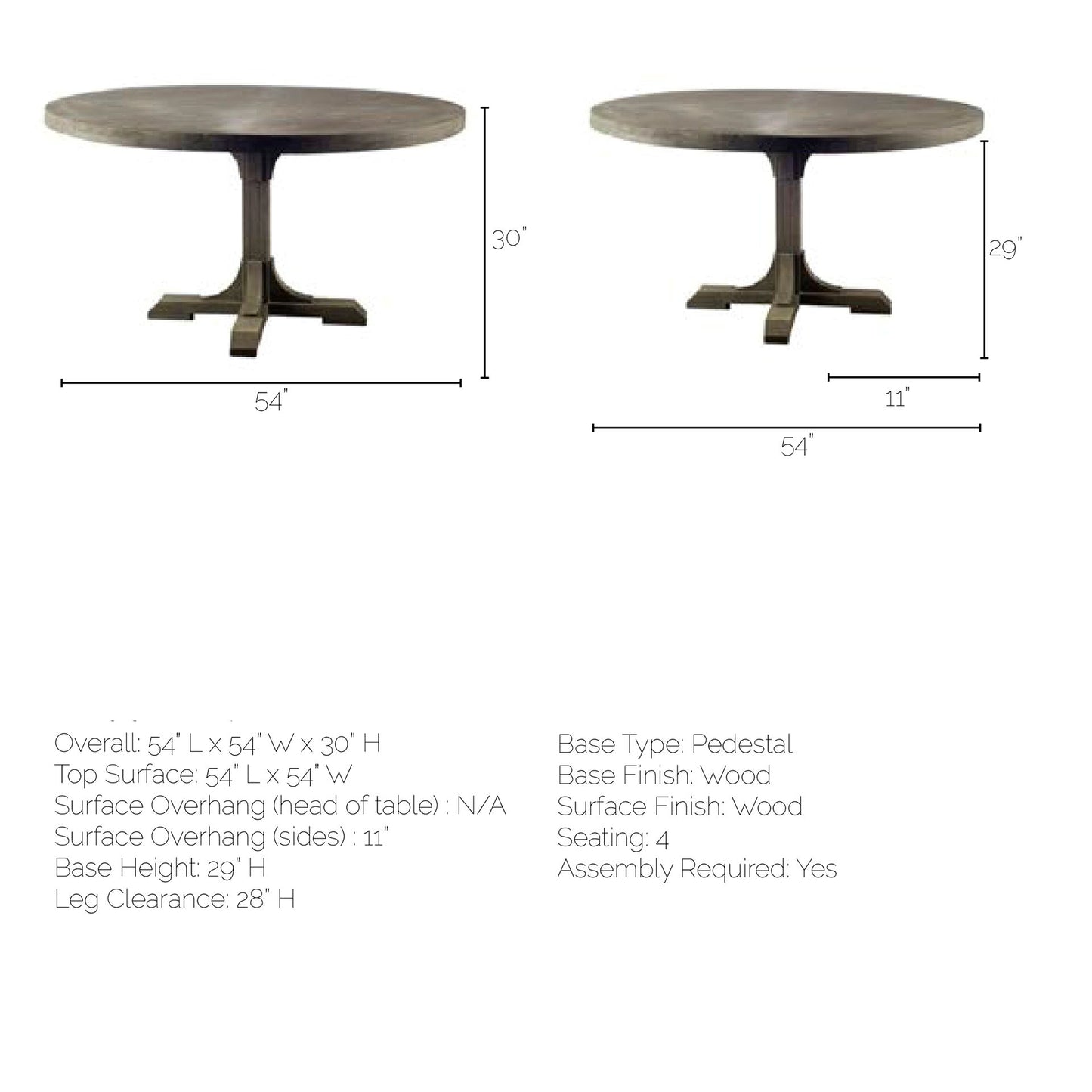 Barrett IV Dinning Table
