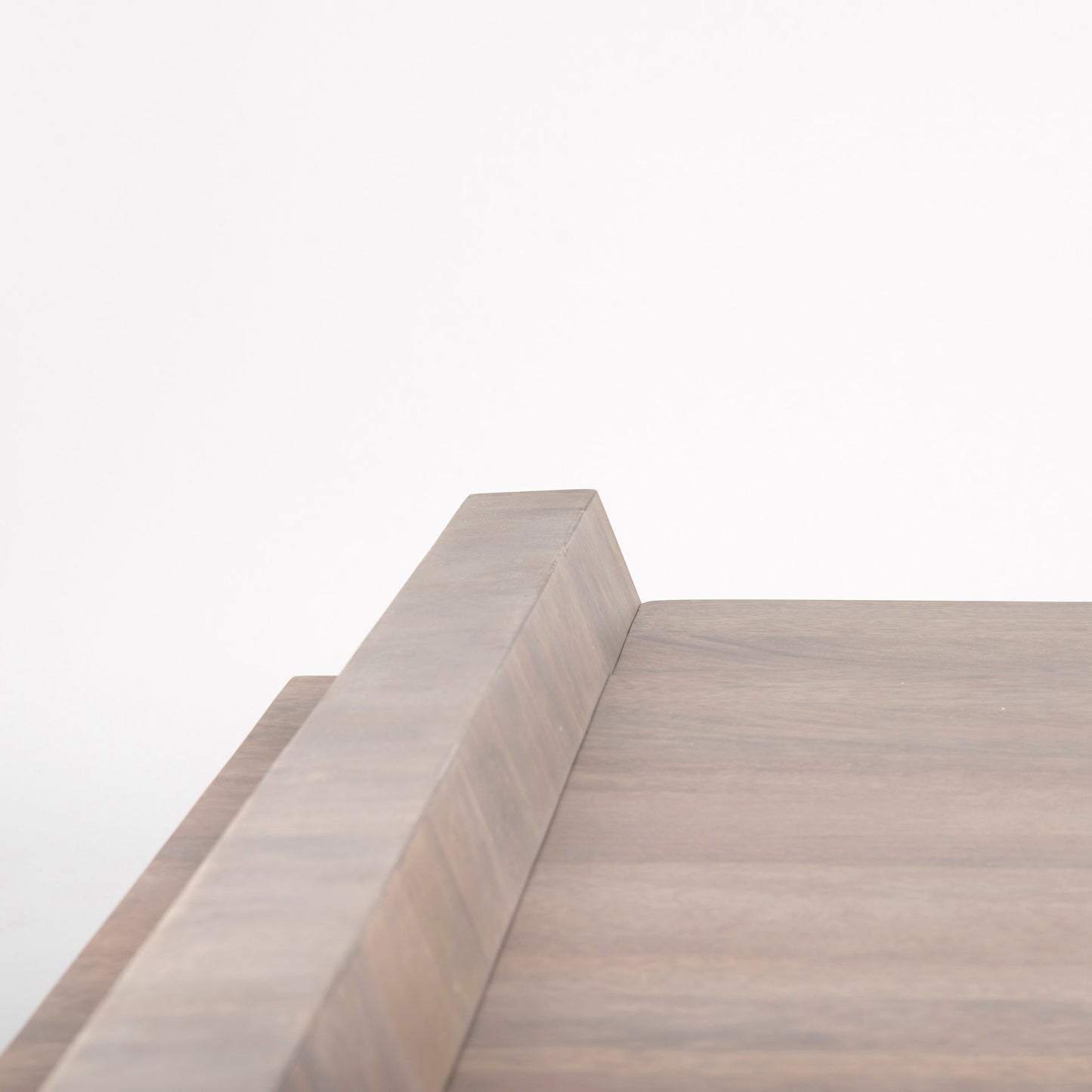 Elaine 59x36 Brown Solid Wood Top & Base Coffee Table