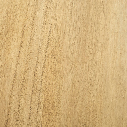 Papillion I 66L x 16W Blonde Wood and Iron Console Table