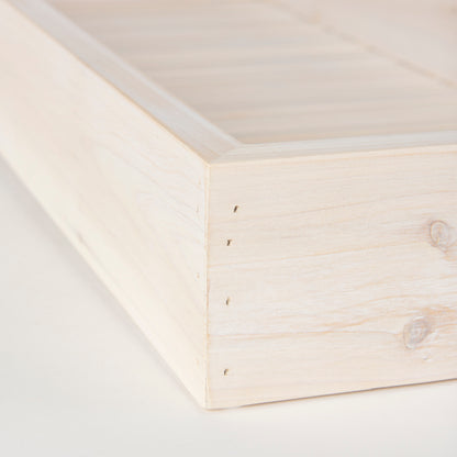 Horatio 28L x 12W Natural Wood Rectangular Serving Tray