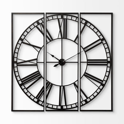 Norwood 60" Square Oversized+ Industrial Wall Clock