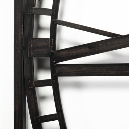 Norwood 60" Square Oversized+ Industrial Wall Clock