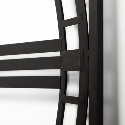 Norwood 60" Square Oversized+ Industrial Wall Clock