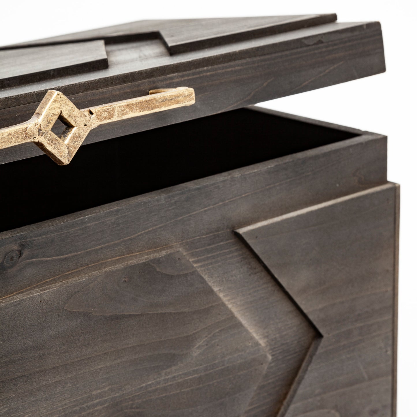 Cassia Set of 2 Brown Wooden Boxes