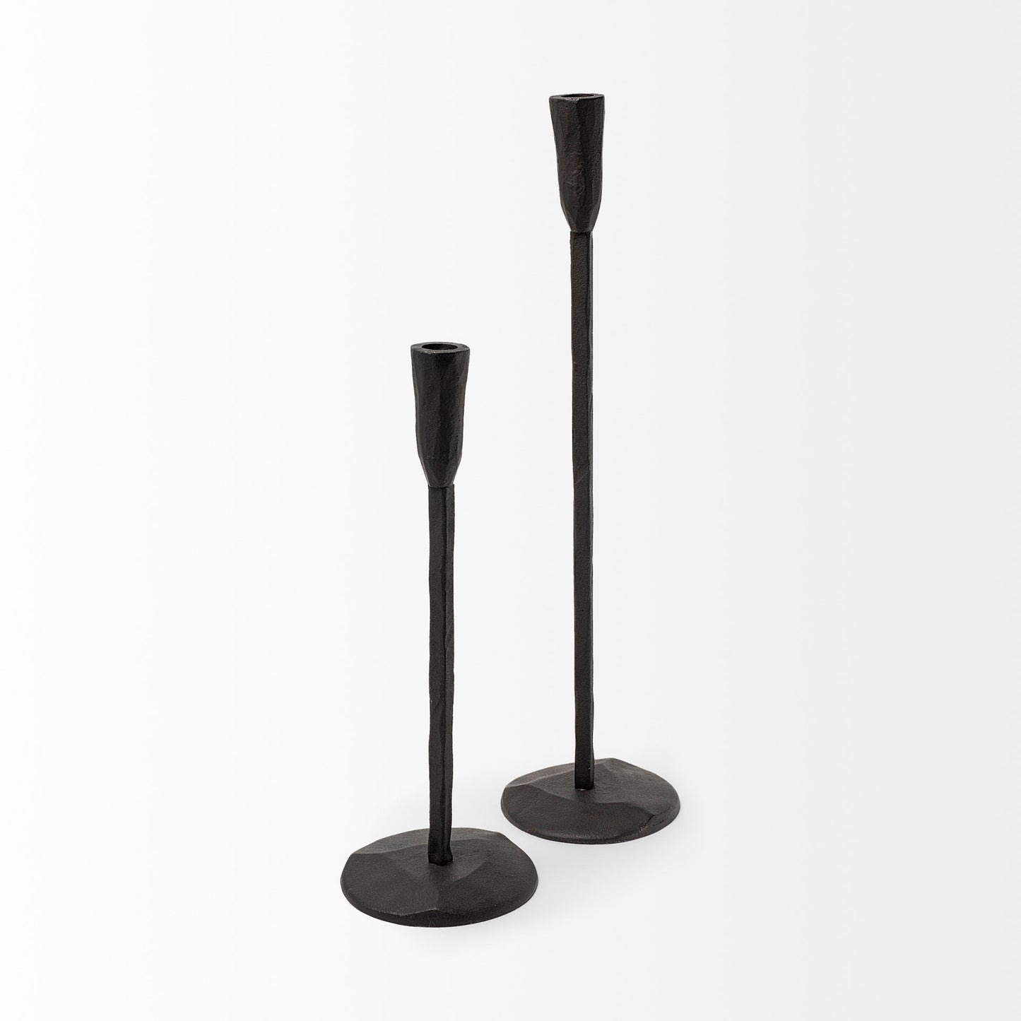Levit (Small) Black Table Candle Holder