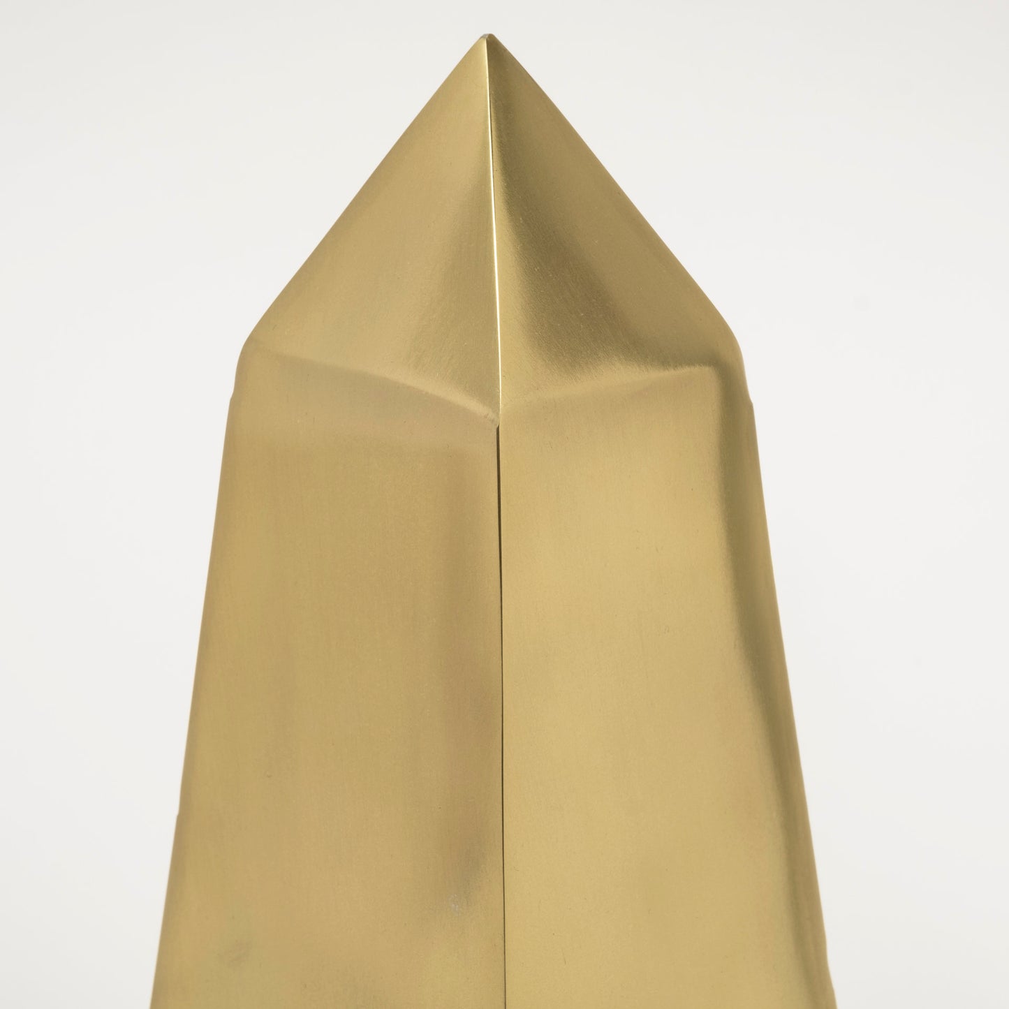 Giza (Set of 2) 4L x 4W Gold Elongated Pyramids