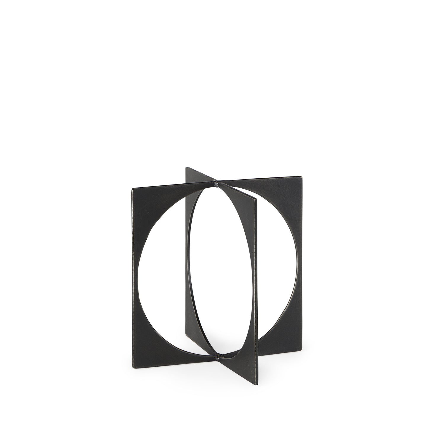 Lima Gunmetal Gray Metal Small Decorative Object