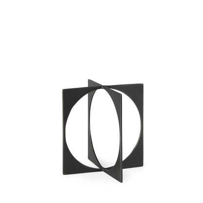 Lima Gunmetal Gray Metal Small Decorative Object