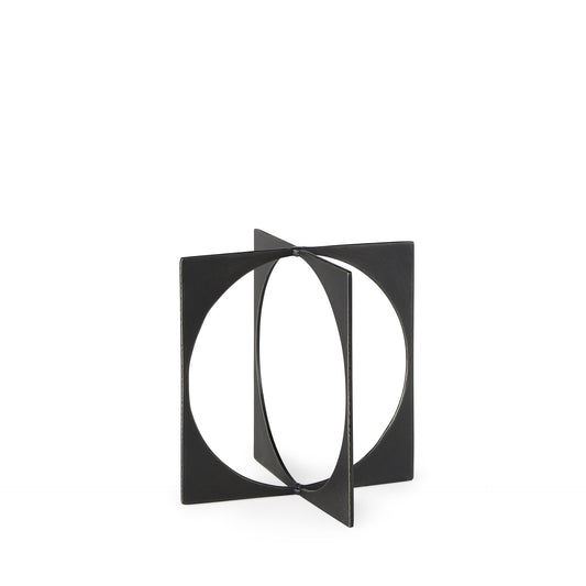 Lima Gunmetal Gray Metal Small Decorative Object