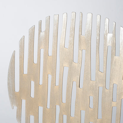 Ezra (Large) 13L x 3W Gold Metal Circular Decorative Object