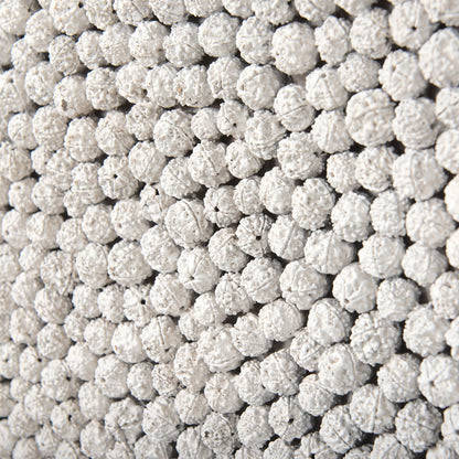 Varoona Decorative Wall Object featuring Rudraksha Stones