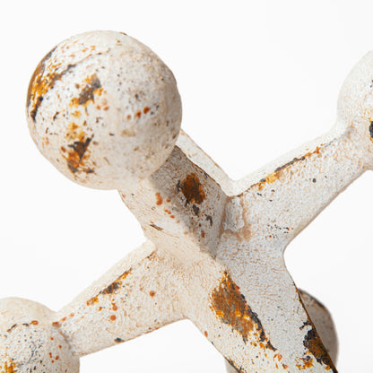 Jax Set of 3 8L x 7W Cast Iron Metal Jacks