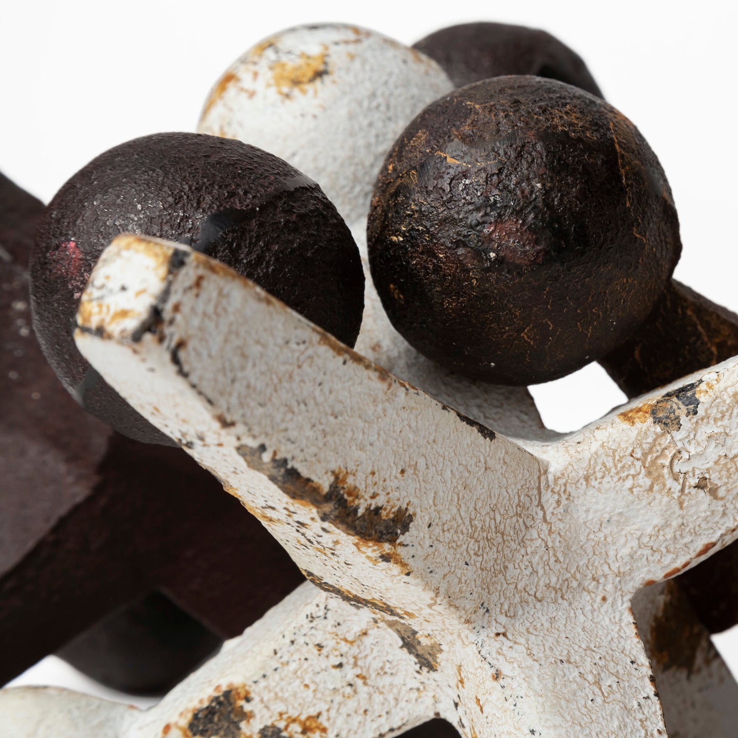 Jax Set of 3 8L x 7W Cast Iron Metal Jacks