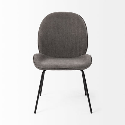 Inala Grey Seat Metal Frame Dining Chair