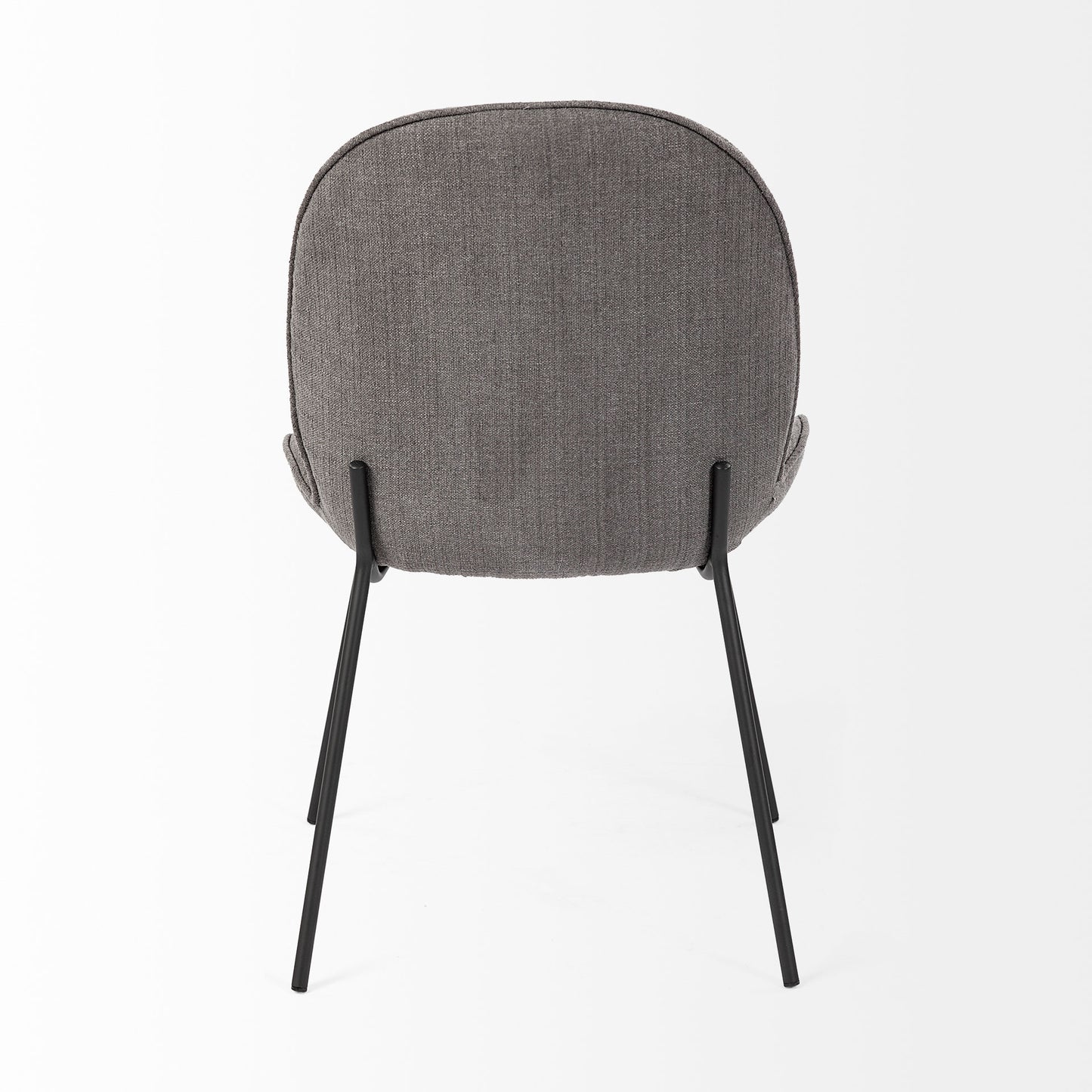 Inala Grey Seat Metal Frame Dining Chair