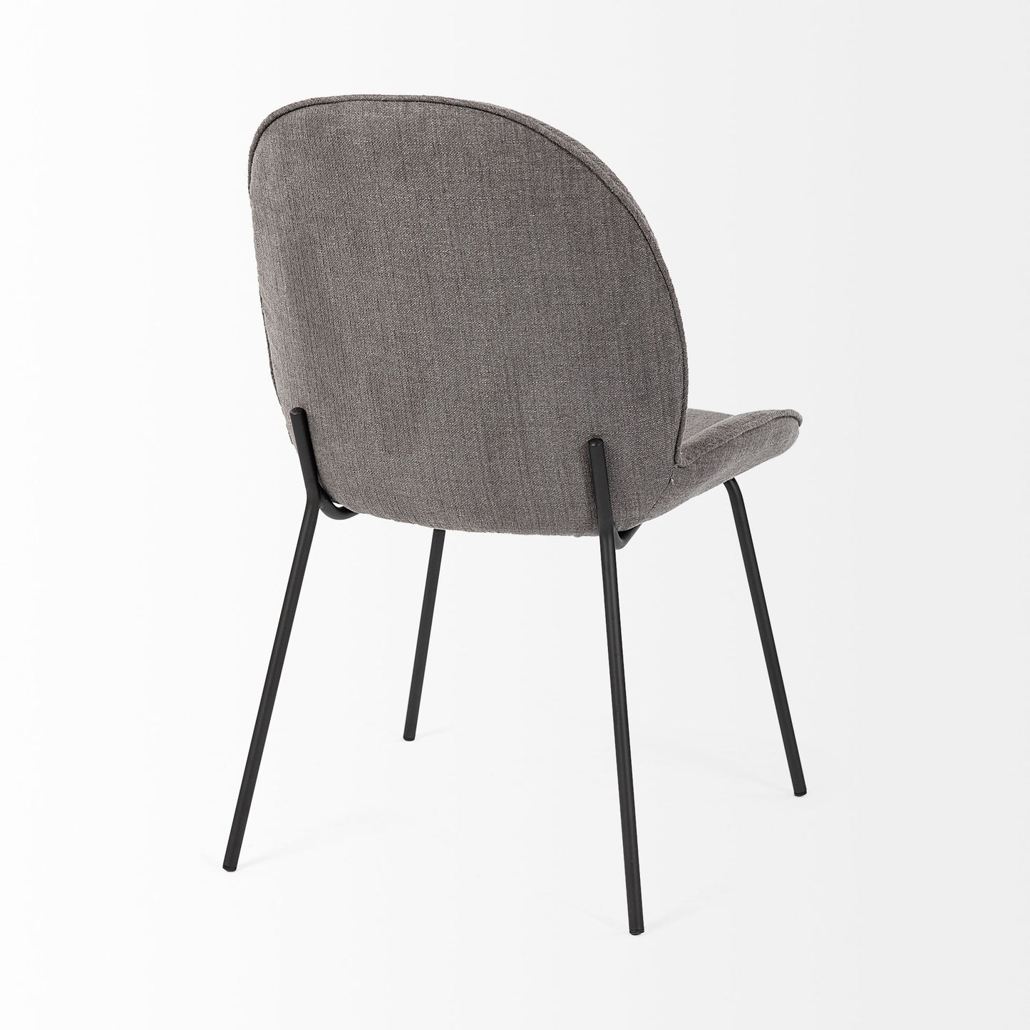 Inala Grey Seat Metal Frame Dining Chair