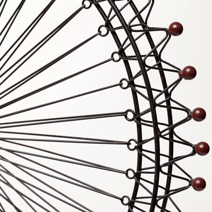 London Eye 3L x 25W Black Metal London Eye Replica