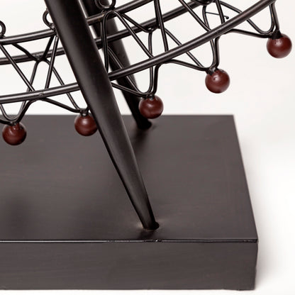 London Eye 3L x 25W Black Metal London Eye Replica