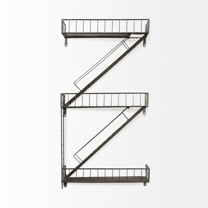 Gastown 42H Wall Mounted Fire Escape Shelf
