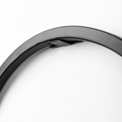 Lyra I Black Wall Candle Holder