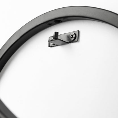 Lyra I Black Wall Candle Holder