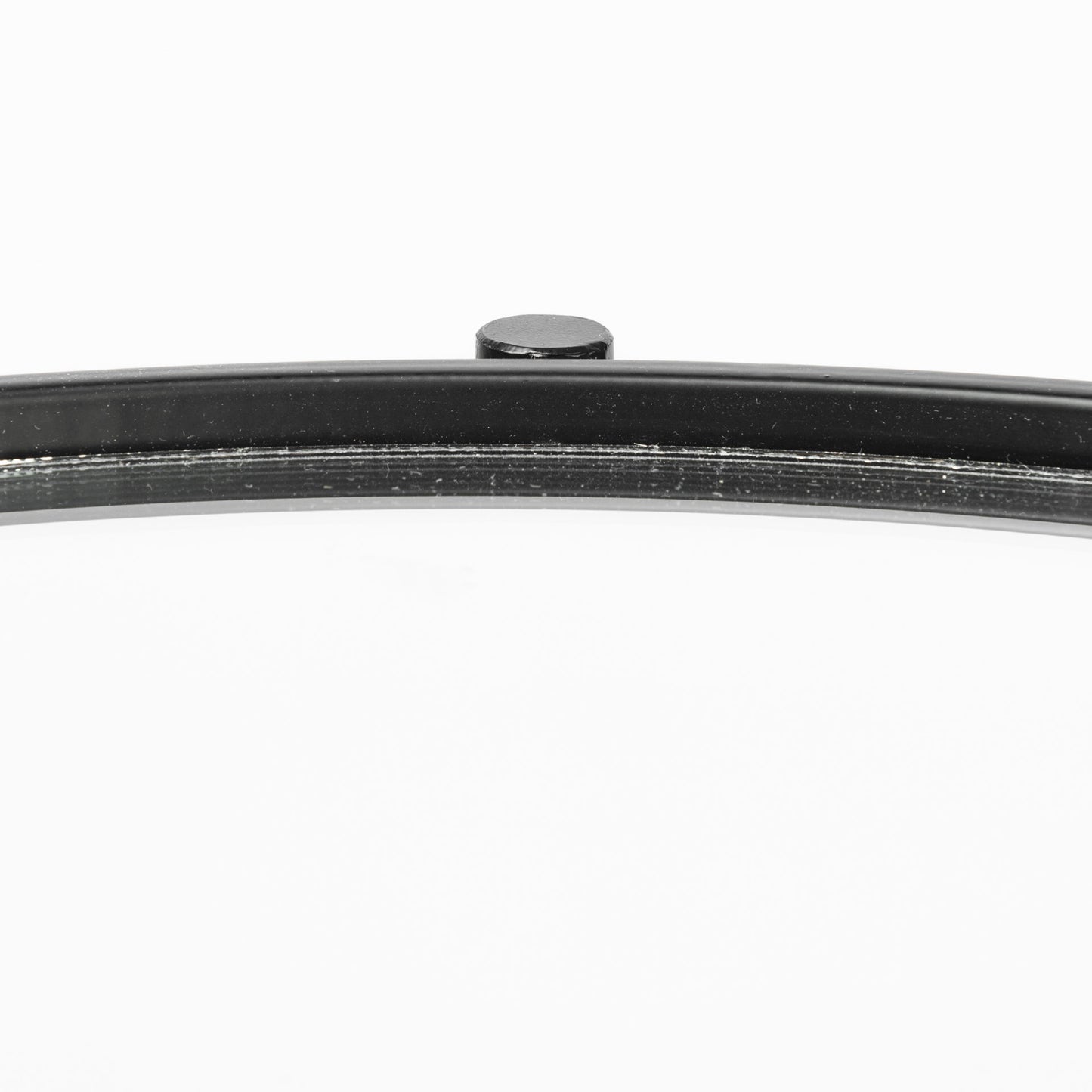 Samantha (Small) Black Mirror Top Accent Table