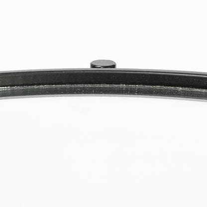 Samantha (Small) Black Mirror Top Accent Table