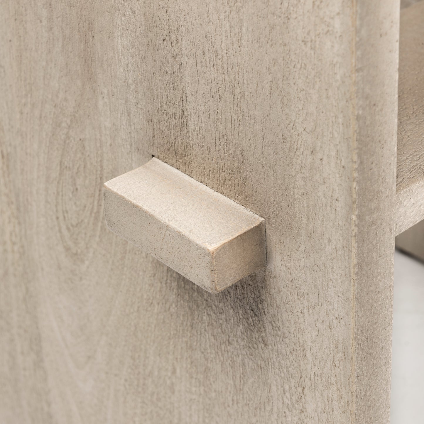 Aida 26" Seat Height Light Gray Wood Counter Stool