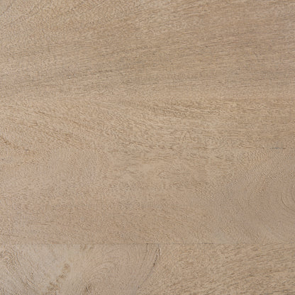 Aida 26" Seat Height Light Gray Wood Counter Stool