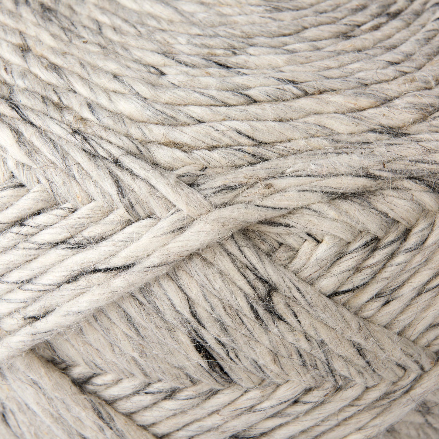 Esfera 17.7L x 15.7W x 15.7H Beige Chevron Woven Round Pouf