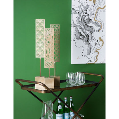 Arondale (Set of 3) 4L x 12W Gold Cutout Decorative Objects