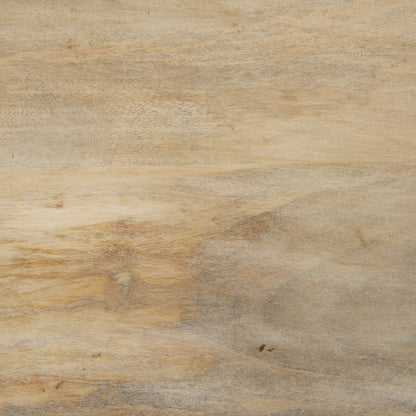 Dayton II 66L x 16W Natural Wooden Multi-Level Shelf Console Table