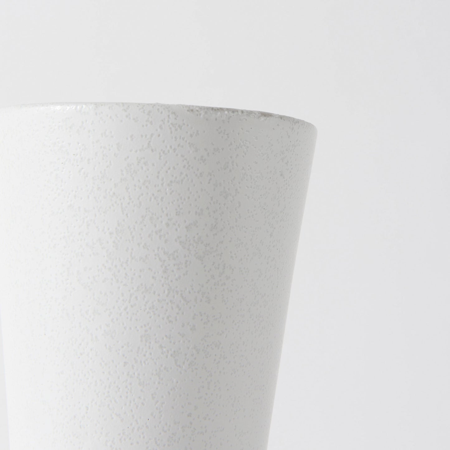 Laforge 9.4H Small White Ceramic Vase