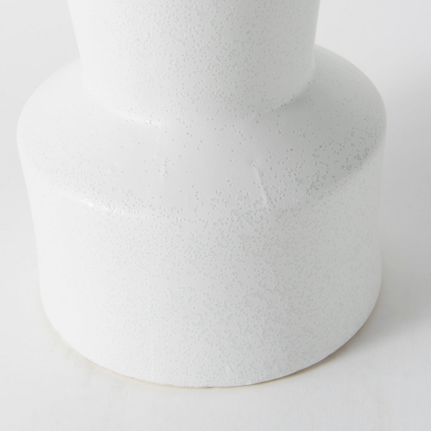 Laforge 9.4H Small White Ceramic Vase