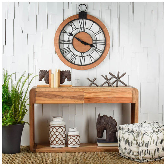 Astericks III (Small) 6L x 6W Brown Metal Decor Object