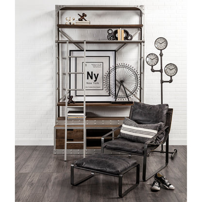 London Eye 3L x 25W Black Metal London Eye Replica