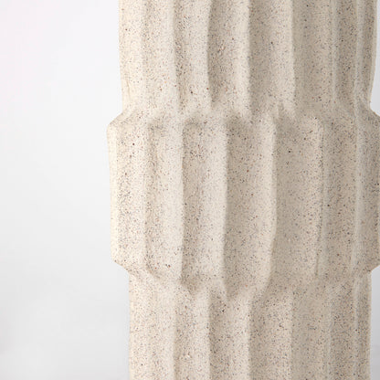 Cardon 14.4H Cream Ceramic Vase