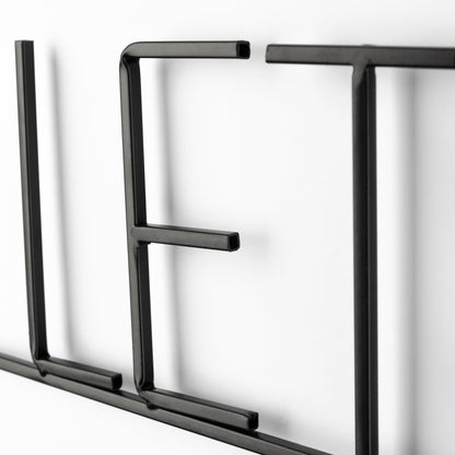 Let's Stay Home Sign