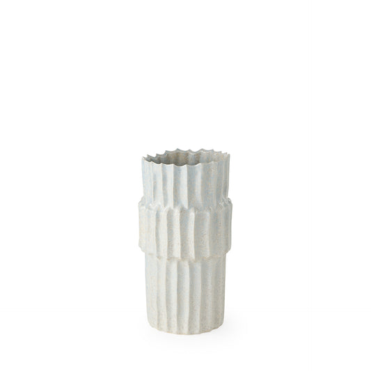Cardon 14.4H Gray Ceramic Vase