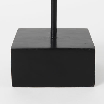 Pacem 4L x 4W Natural Wooden Carved Peace Sign Hand