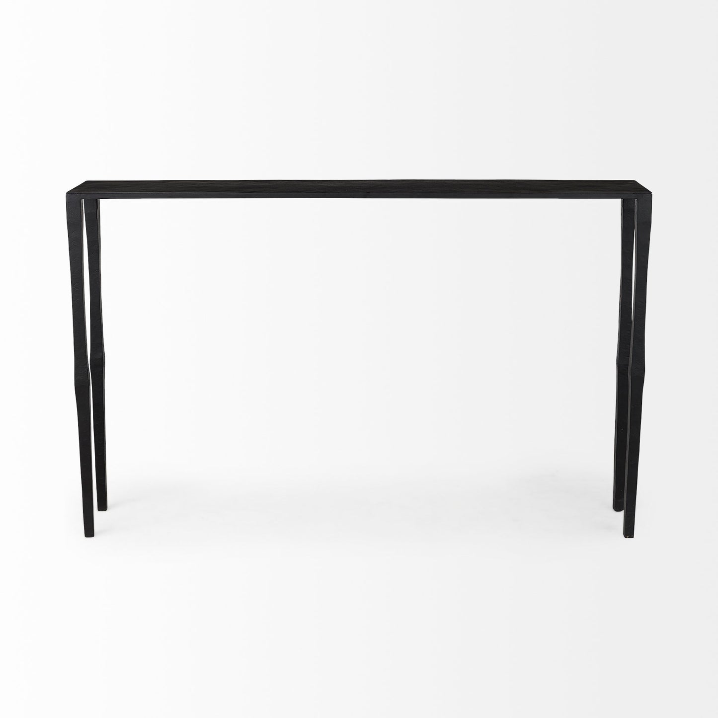Timothy 48.0 X 8.0 X 30.0 Ebony Black Iron Console Table