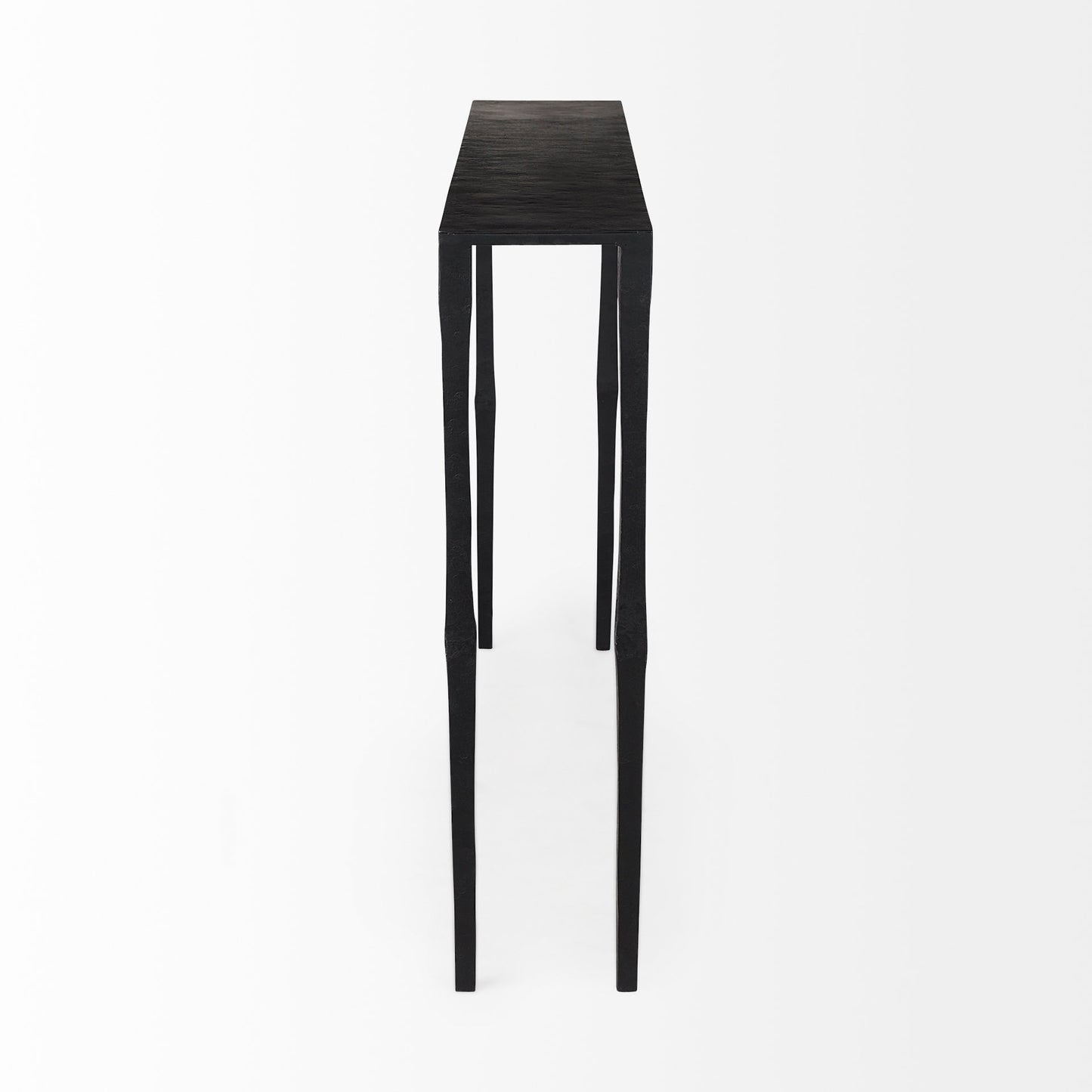 Timothy 48.0 X 8.0 X 30.0 Ebony Black Iron Console Table
