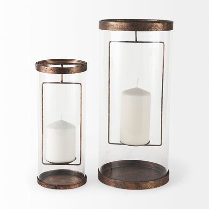 McClure Small Copper Suspended Table Candle Holder