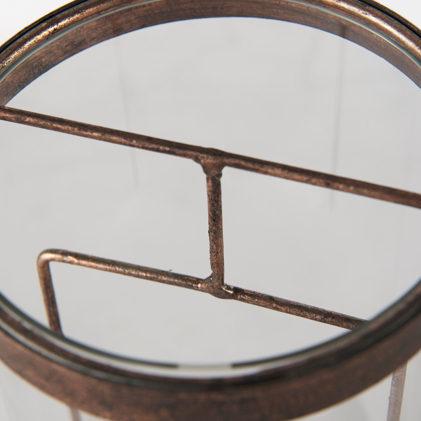 McClure Small Copper Suspended Table Candle Holder