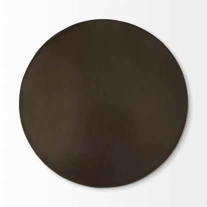 Catriona 17L x 17W x 20H Gold Accent Hourglass Table