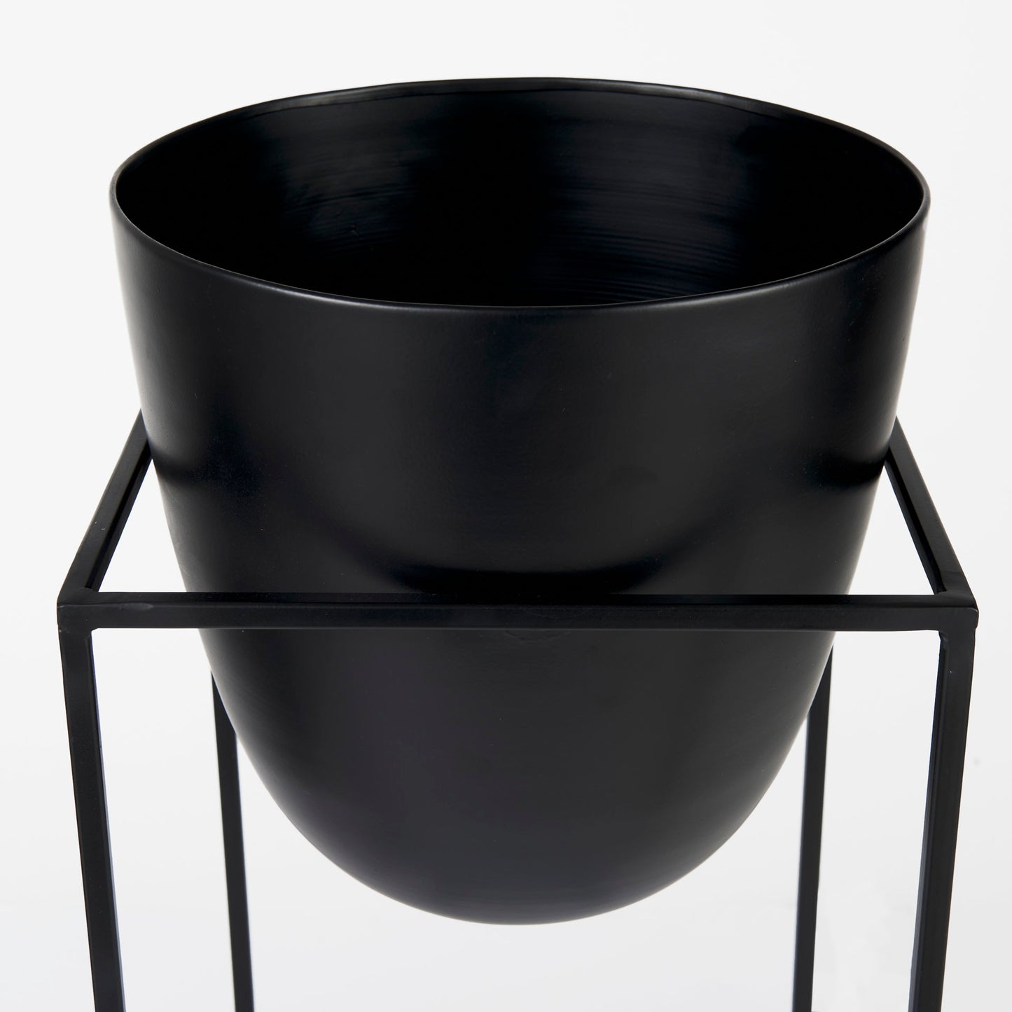 Bumble (Set of 2) 12L x 12W x 32H Black Plant Stands
